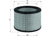 Luftfilter LX 248 Mahle