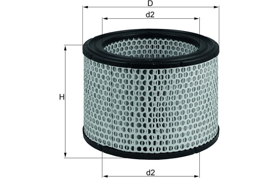 Luftfilter LX 248 Mahle
