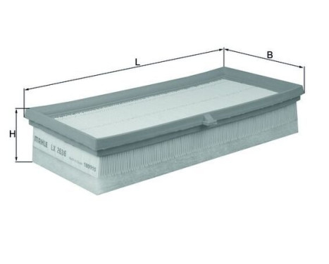 Luftfilter LX 2636 Mahle, bild 3