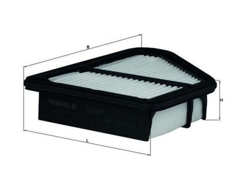Luftfilter LX 2647 Mahle, bild 2