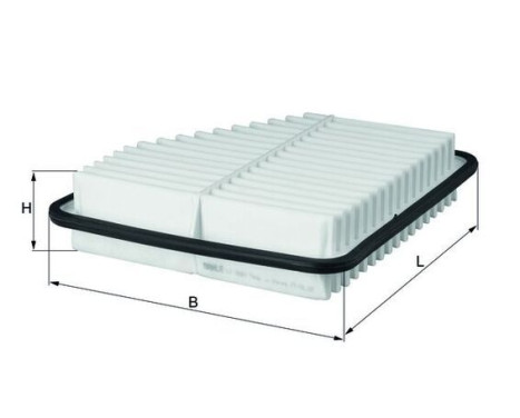 Luftfilter LX 2681 Mahle, bild 3