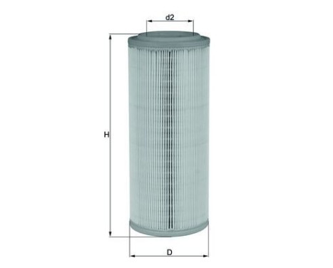 Luftfilter LX 2682 Mahle, bild 2