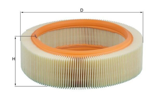 Luftfilter LX 276 Mahle, bild 4