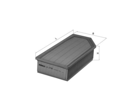 Luftfilter LX 2788 Mahle, bild 3