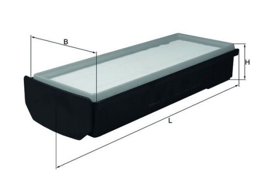 Luftfilter LX 2796/1 Mahle, bild 5
