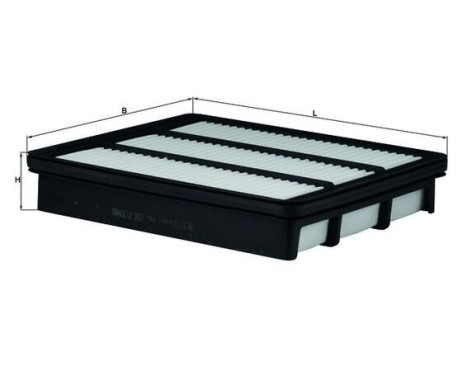 Luftfilter LX 2821 Mahle, bild 2
