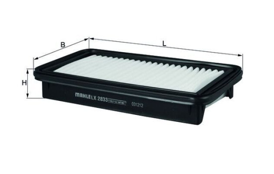Luftfilter LX 2833 Mahle, bild 2