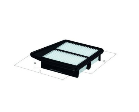 Luftfilter LX 2835 Mahle, bild 2