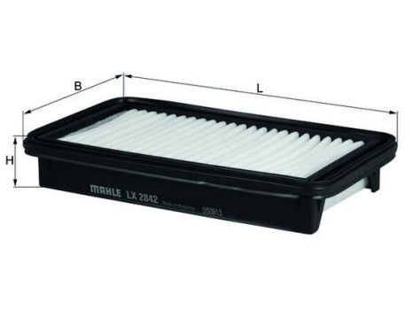 Luftfilter LX 2842 Mahle, bild 2