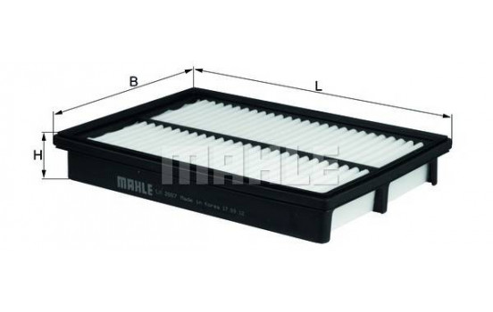Luftfilter LX 2887 Mahle