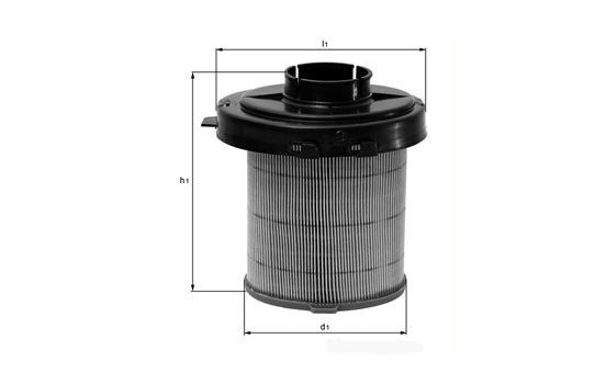 Luftfilter LX 291 Mahle, bild 2
