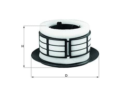 Luftfilter LX 292 Mahle