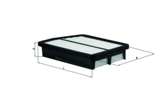 Luftfilter LX 2960 Mahle, bild 3