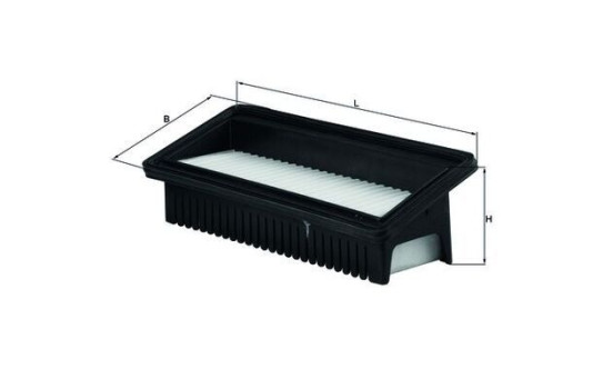 Luftfilter LX 2963 Mahle, bild 3