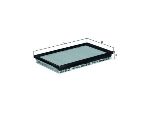 Luftfilter LX 307 Mahle, bild 2