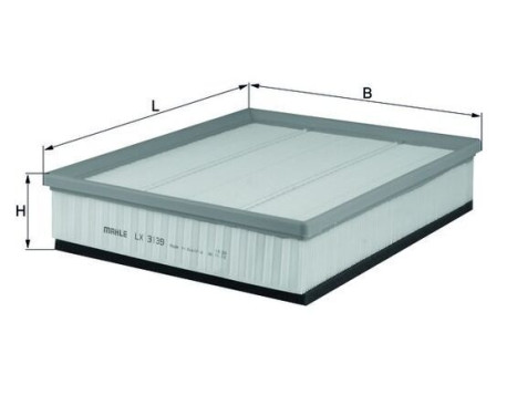 Luftfilter LX 3139 Mahle, bild 2