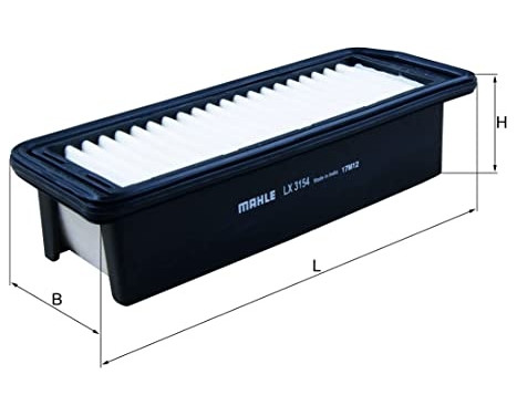 Luftfilter LX 3154 Mahle