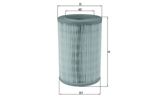 Luftfilter LX 3285 Mahle, bild 2