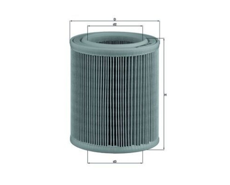 Luftfilter LX 329 Mahle, bild 2
