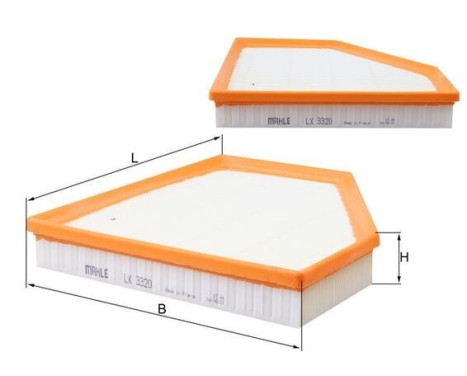 Luftfilter LX 3320 Mahle