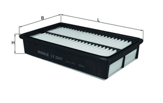 Luftfilter LX 3347 Mahle, bild 2