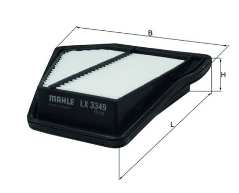 Luftfilter LX 3349 Mahle, bild 2