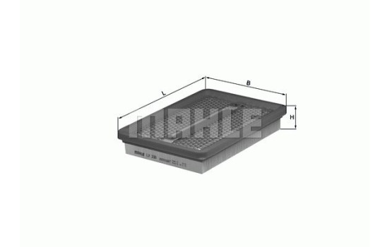Luftfilter LX 336 Mahle, bild 3