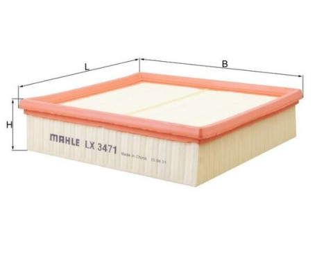 Luftfilter LX 3471 Mahle, bild 2