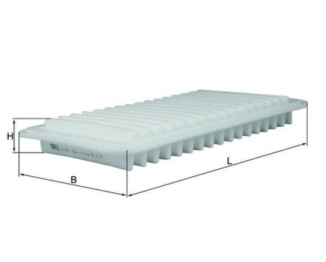 Luftfilter LX 3472 Mahle, bild 2