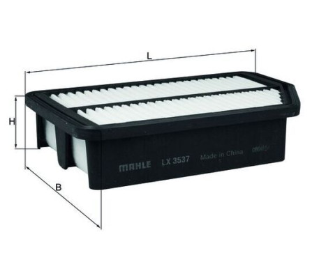 Luftfilter LX 3537 Mahle, bild 2