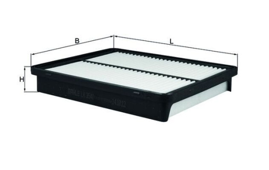 Luftfilter LX 3540 Mahle, bild 2