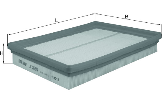 Luftfilter LX 3694 Mahle