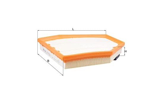 Luftfilter LX 3728/1 Mahle