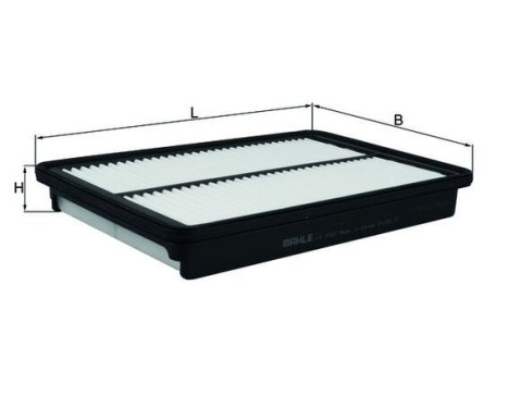 Luftfilter LX 3760 Mahle, bild 2