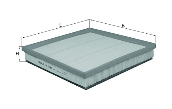 Luftfilter LX 3888 Mahle