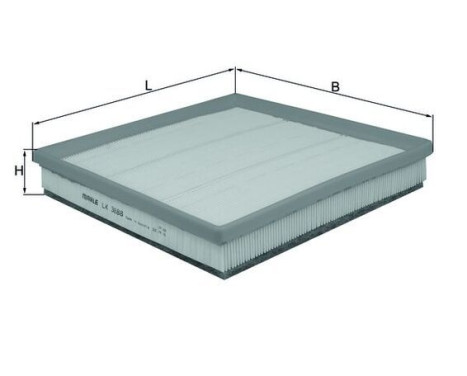 Luftfilter LX 3888 Mahle, bild 2