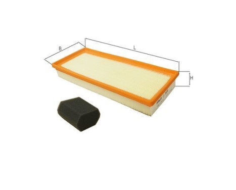 Luftfilter LX 3955 KIT Mahle, bild 2