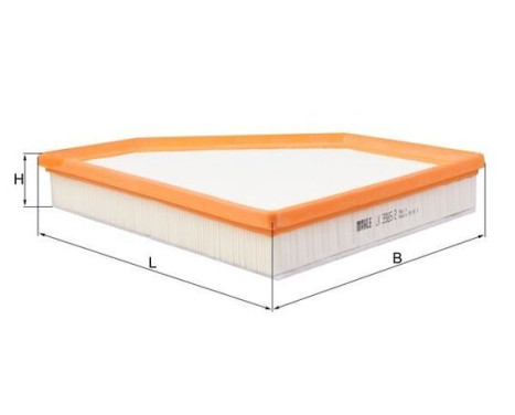 Luftfilter LX 3985/2 Mahle, bild 2