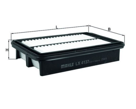 Luftfilter LX 4137 Mahle, bild 2