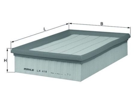 Luftfilter LX 418 Mahle, bild 3