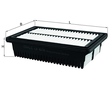 Luftfilter LX 4238 Mahle