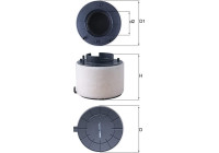 Luftfilter LX 4249 Mahle