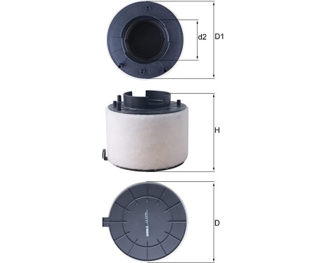 Luftfilter LX 4249 Mahle