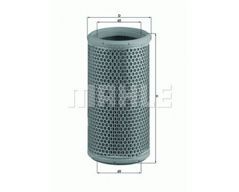 Luftfilter LX 425 Mahle, bild 2