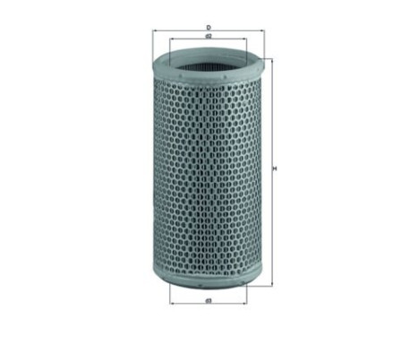 Luftfilter LX 425 Mahle, bild 3