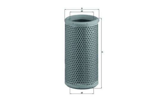 Luftfilter LX 425 Mahle, bild 3