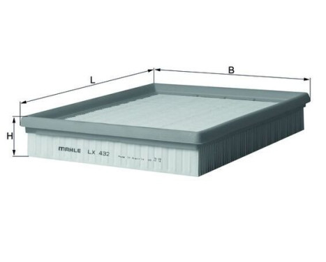 Luftfilter LX 432 Mahle, bild 2