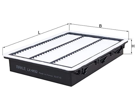 Luftfilter LX 4492 Mahle
