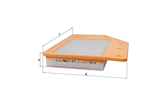 Luftfilter LX 4572 Mahle
