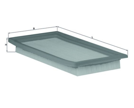 Luftfilter LX 480 Mahle, bild 3